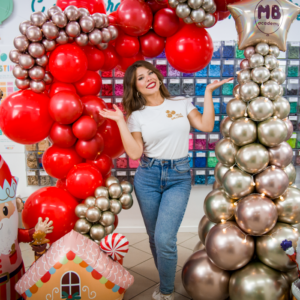 Albero di Natale di palloncini